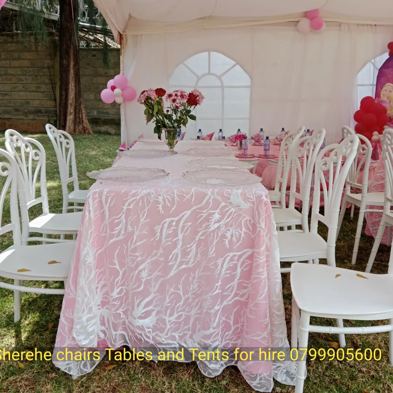 Tables Dressed With Cloth & Overlays for hire in Nairobi - photo 5